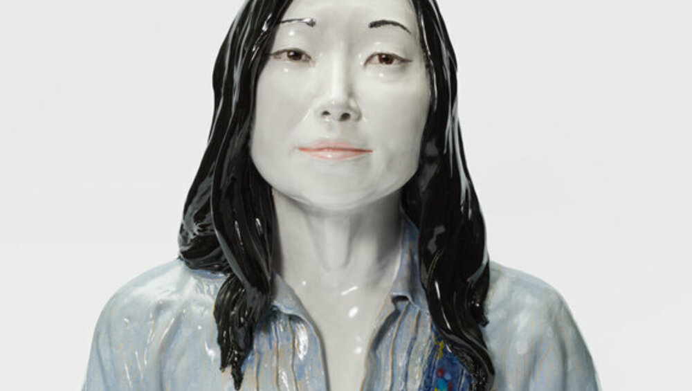 Rosi Steinbach, Portraitbüste "Aya", 2013