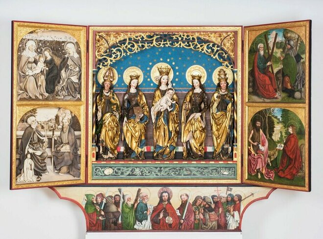 Dezember 2020:  Der sogenannte "Zwickauer Altar" gehört zum schönsten, was die obersächsische Spätgotik in der Schnitzkunst hervorgebracht hat