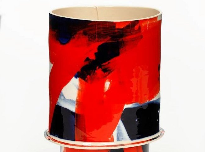 Elke Sada: Vase „Capriccio“, Foto: Christoph Sandig