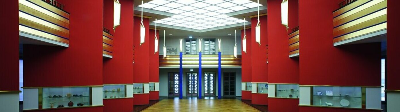 Festsaal des Museums im Art déco-Stil, die Pfeilerhalle, Foto: Christoph Sandig