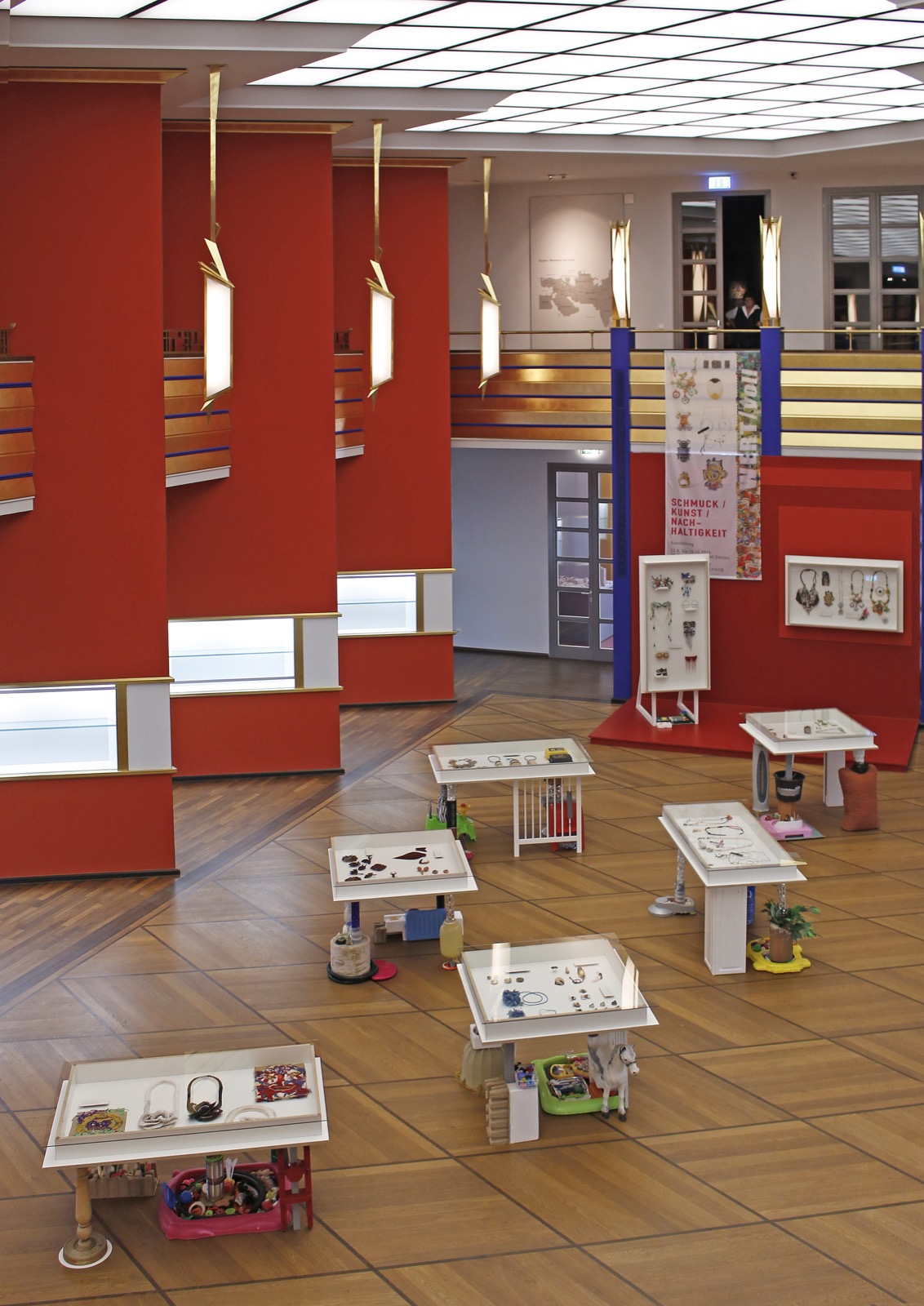 Blick in die Ausstellung WERT/voll. Foto: Christoph Ziegler