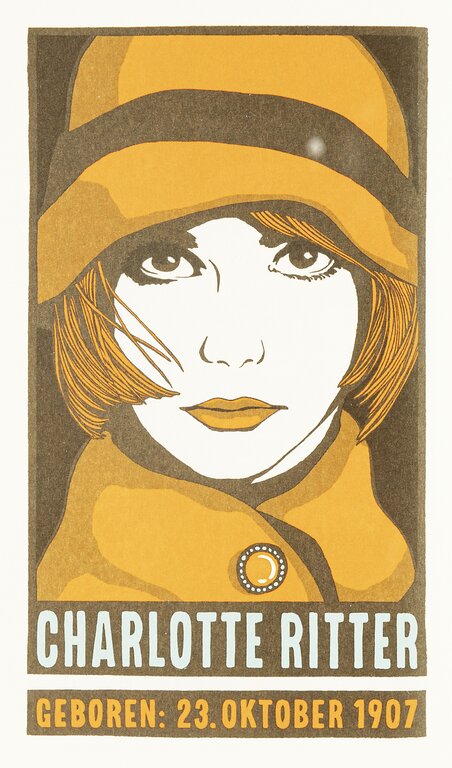 Kat Menschik, Illustration aus: Volker Kutscher, Moabit, Berlin: Galiani Verlag, 2017; Foto: GRASSI Museum für Angewandte Kunst Leipzig